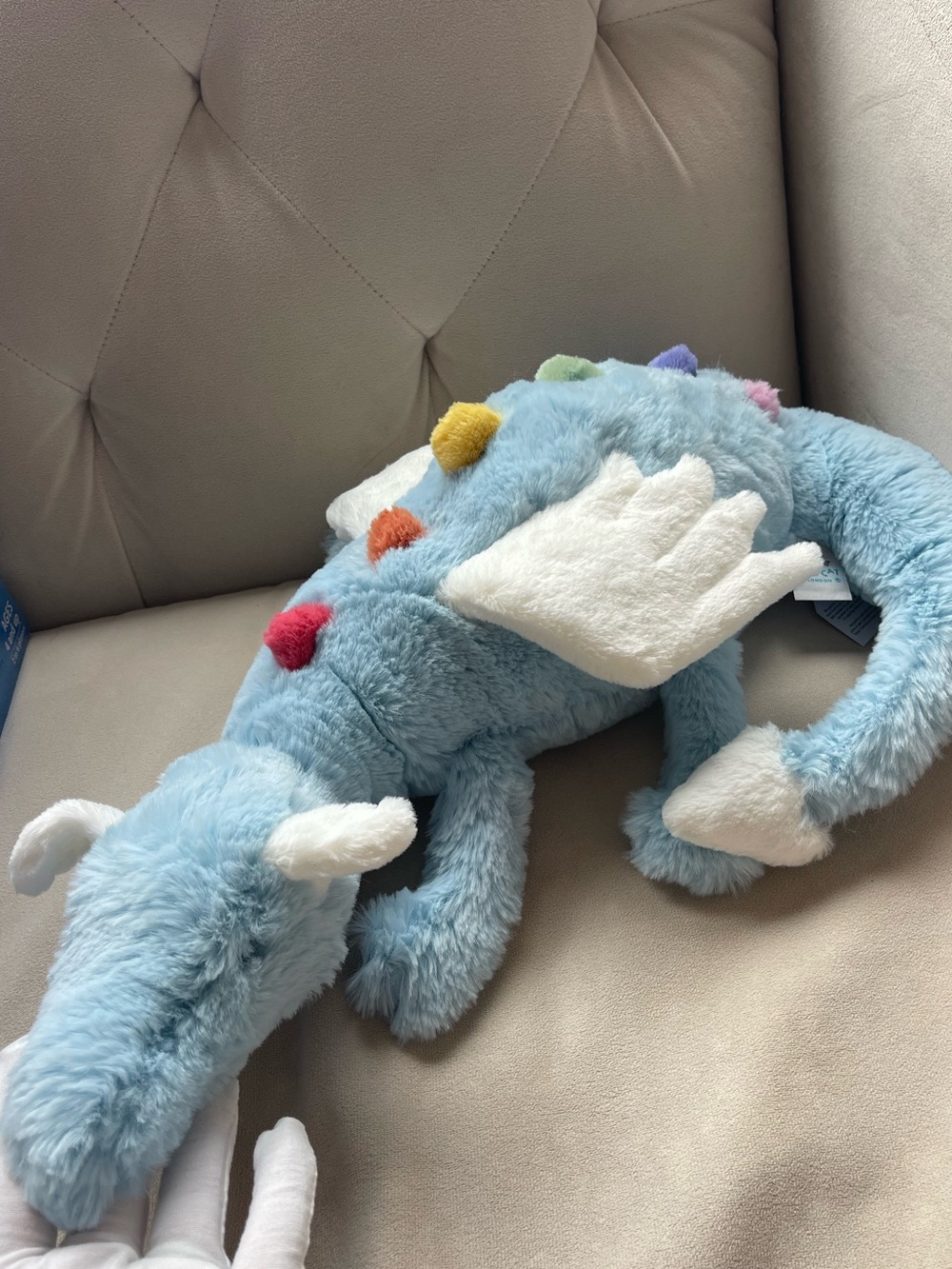 Jellycat Large blue Sky Dragon